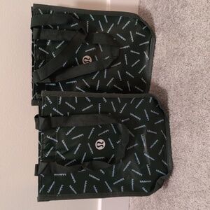 Lululemon Tote Shopping Bag : set of 2